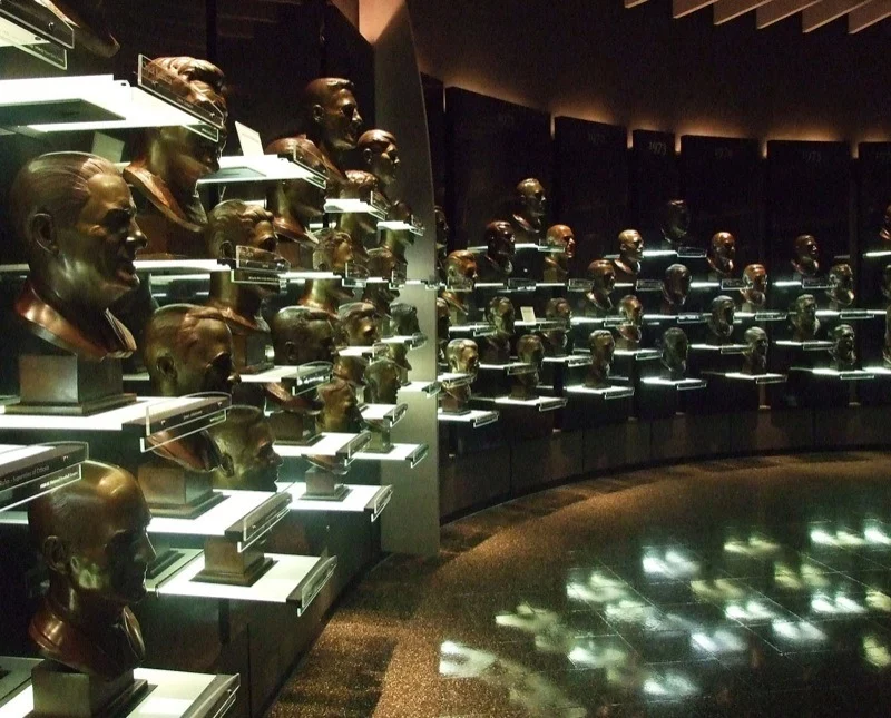 Hall of Fame Bust Room