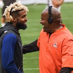 Odell Beckham Hue Jackson