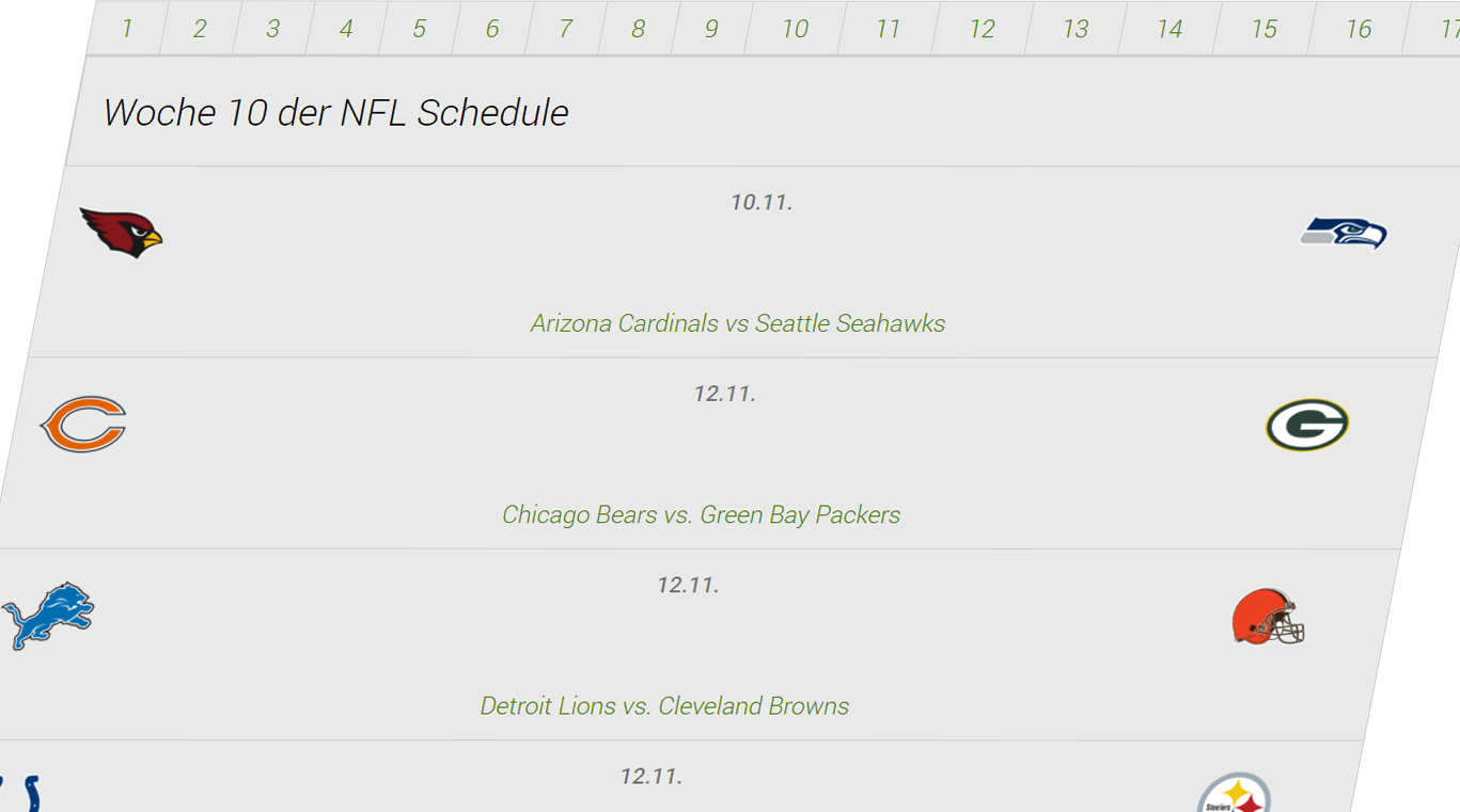 NFL Schedule Release