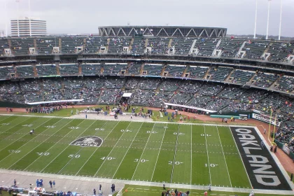 Oakland Coliseum field