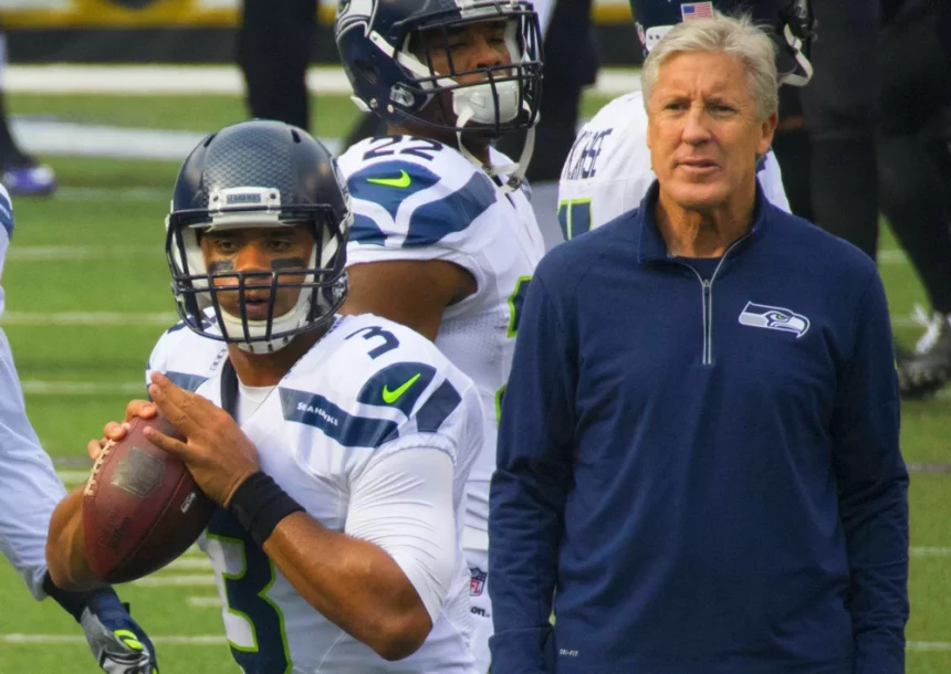 pete carroll russell wilson