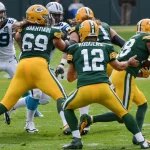 David Bakhtiari, Aaron Rodgers, Randall Cobb