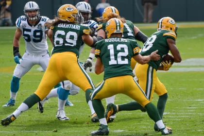 David Bakhtiari, Aaron Rodgers, Randall Cobb