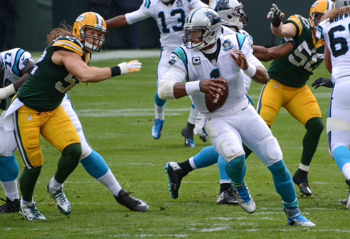 Clay Matthews Cam Newton