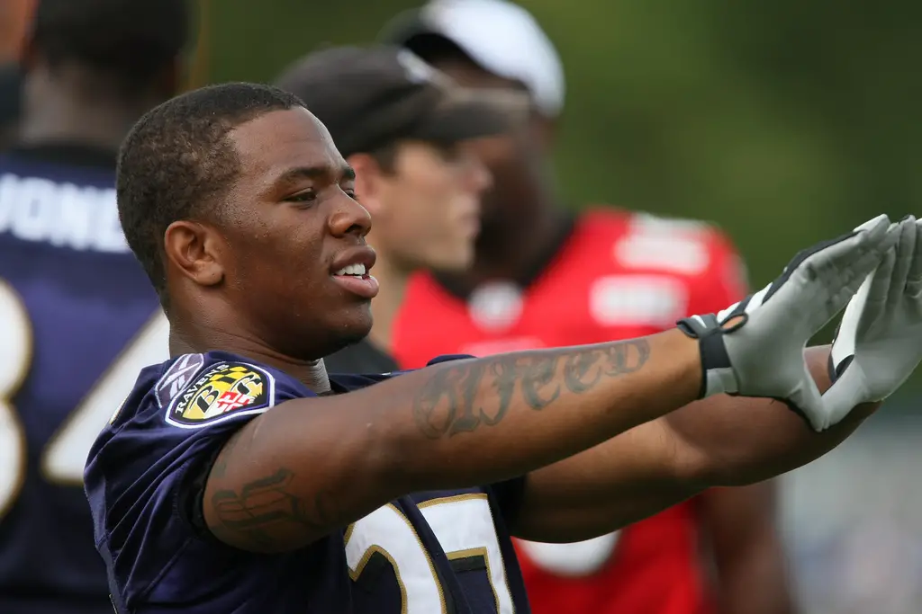 Baltimore Ravens Training Camp Ray Rice