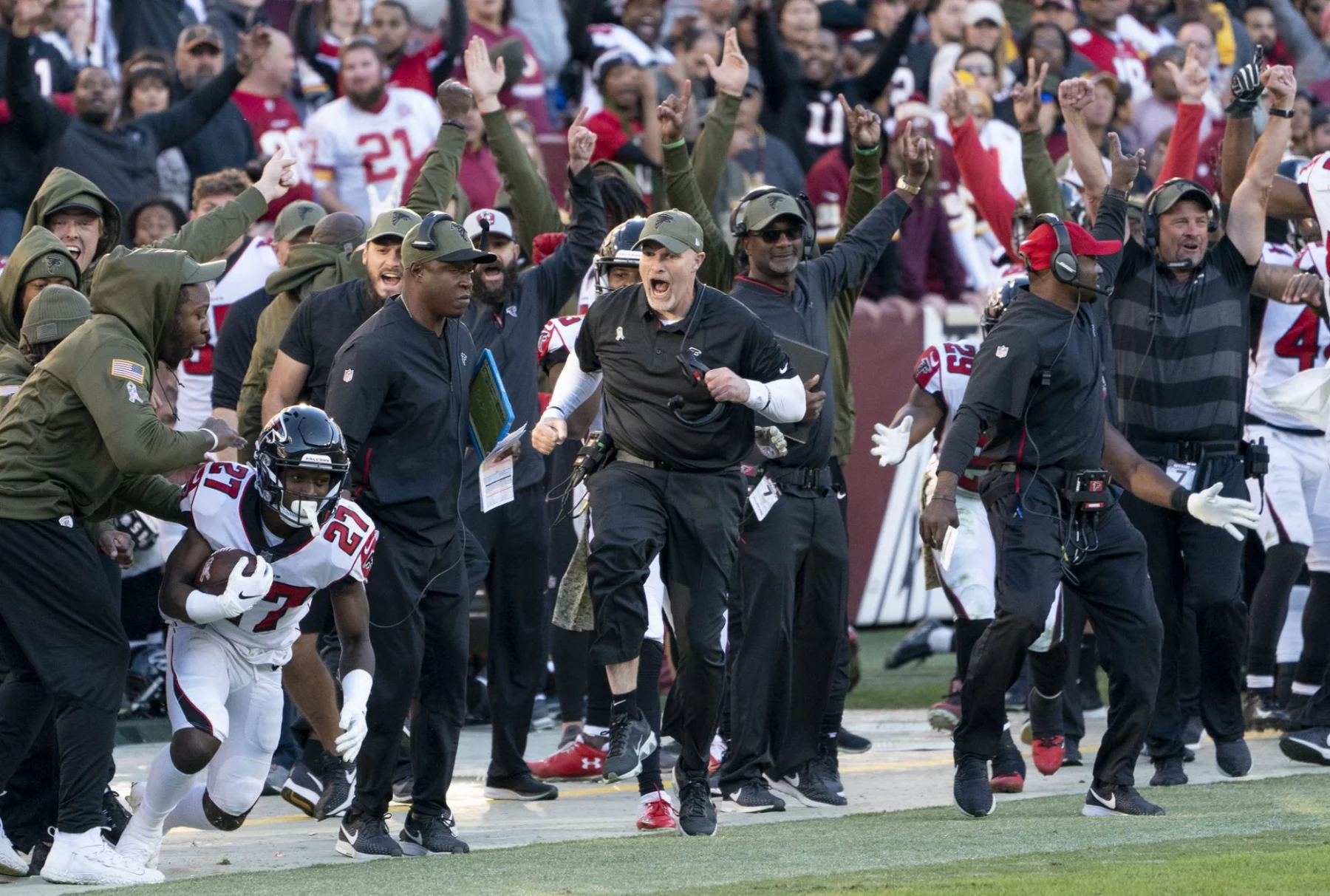 Atlanta Falcons Coaches Dan Quinn