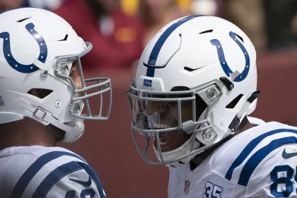 Andrew Luck Eric Ebron Colts