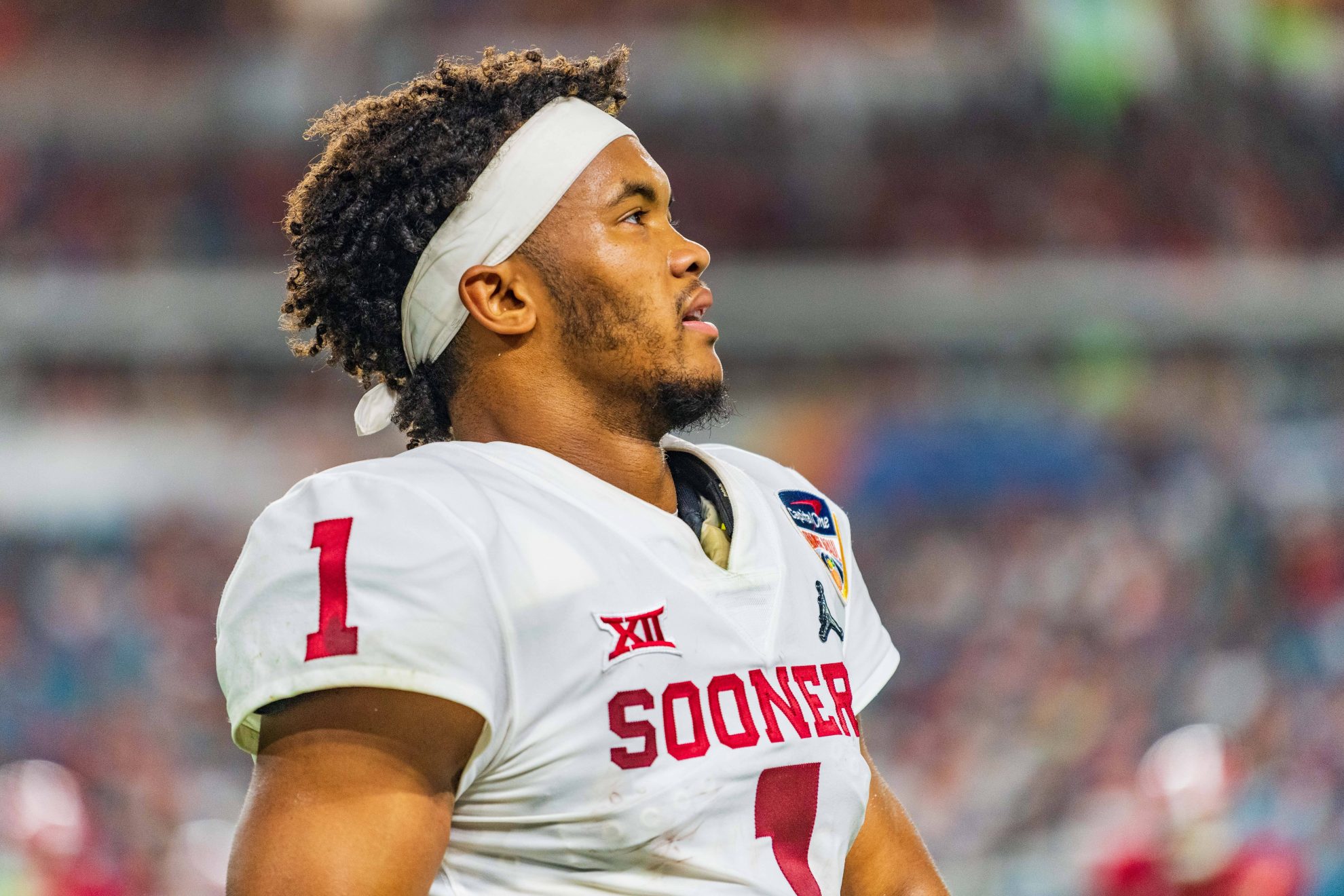 Oklahoma Sooners quarterback Kyler Murray 1 during the Capital One Orange Bowl NCAA College League