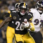 PITTSBURGH PA DECEMBER 10 Pittsburgh Steelers Running Back Le Veon Bell 26 runs with the ball