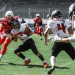 Stuttgart Scorpions feiern zweiten Saisonsieg gegen Kirchdorf Wildcats