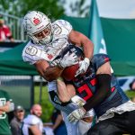 2019-05-18 KW-SHU - Nate Robitaille mit Ball
