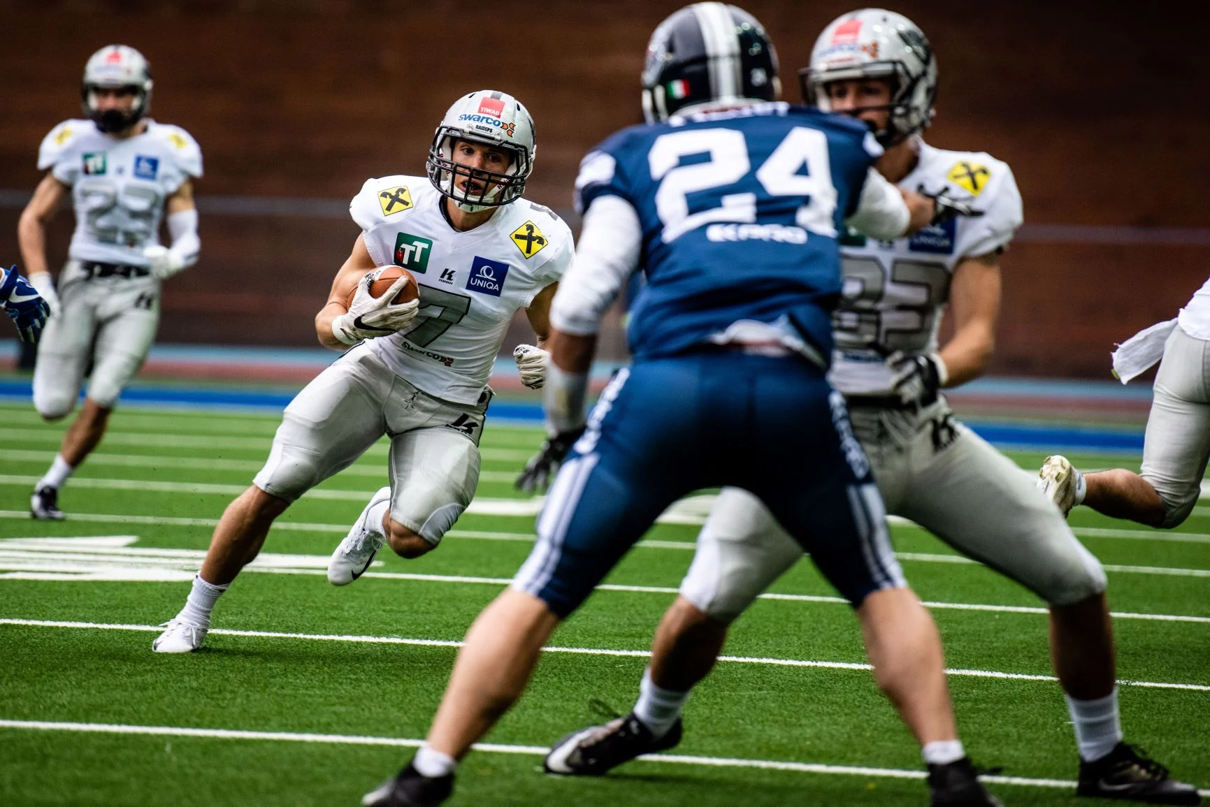 Sandro Platzgummer war nicht zu stoppen! Cisalfa Seamen Milano vs. SWARCO RAIDERS Tirol