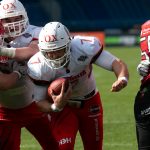 GFL2019: New Yorker Lions vs Potsdam Royals Brandon Connette überrennt Potsdam Royals nahezu im Alleingang