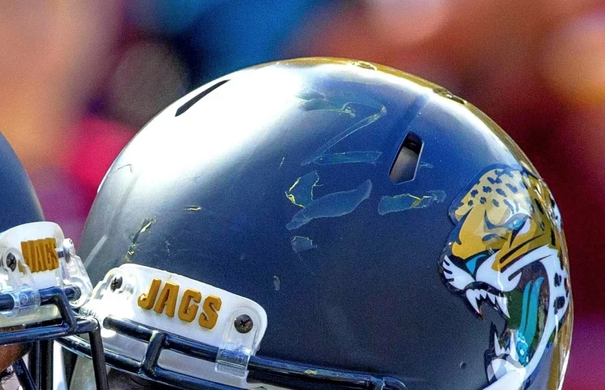 Jacksonville Jaguars Helmet