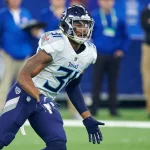 Tennessee Titans free safety Kevin Byard (31) runs in game action between the Indianapolis Colts