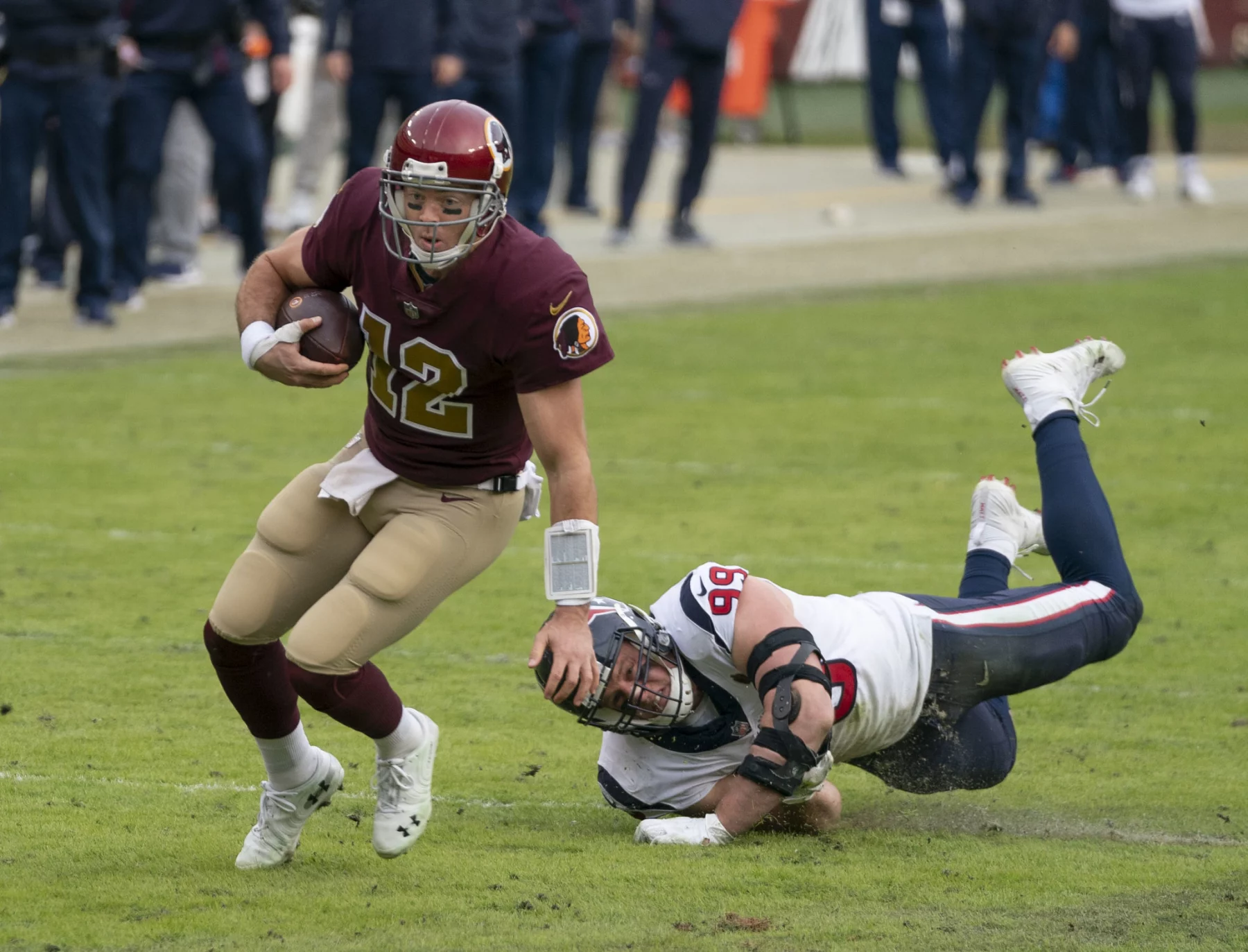 Colt McCoy, J.J. Watt