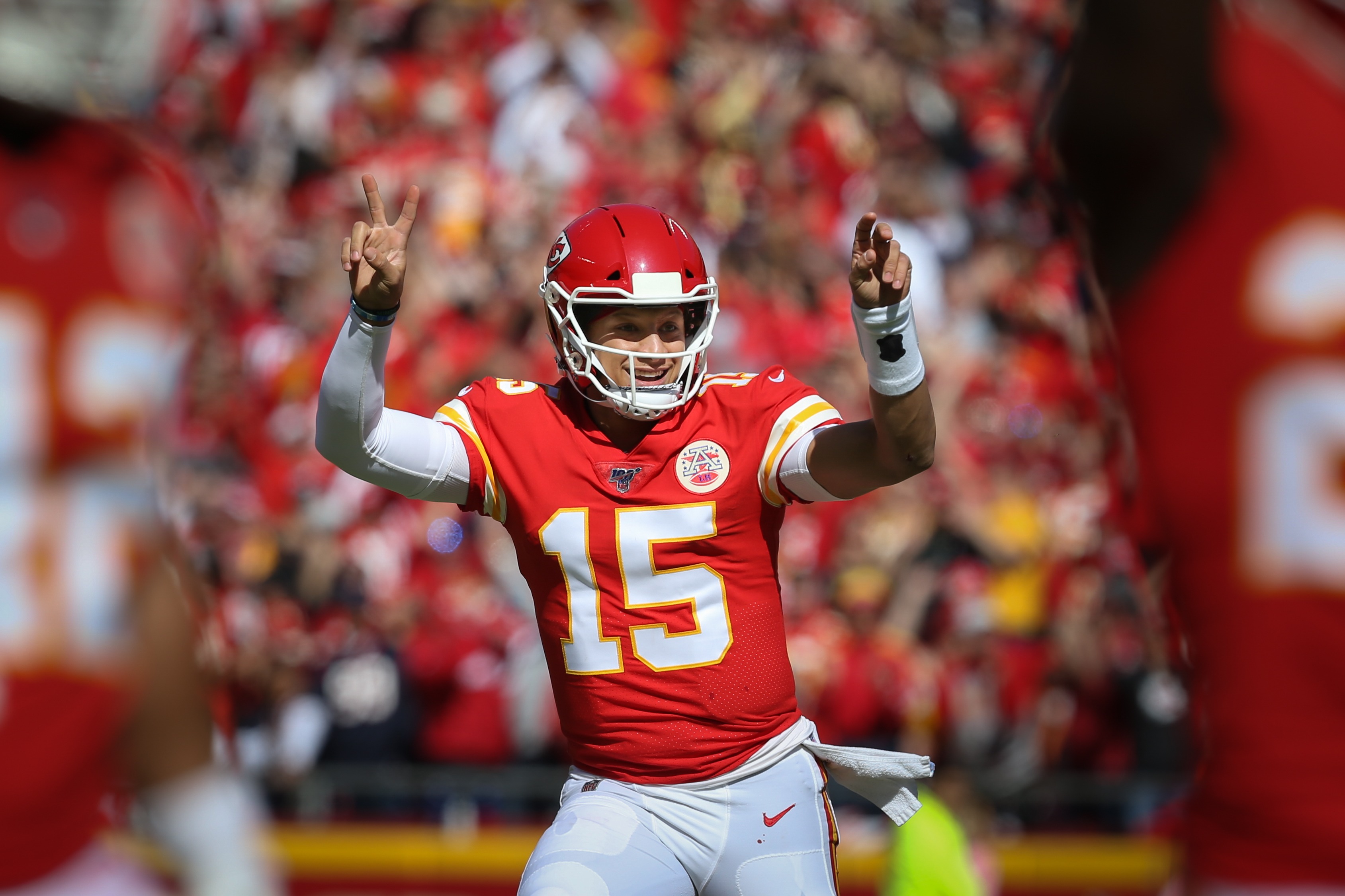 Kansas City Chiefs quarterback Patrick Mahomes