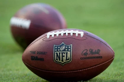 Aug 23 2014 Miami Gardens Florida U S The Duke is the official Wilson football for the NFL