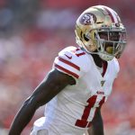 TAMPA FL SEPTEMBER 08 San Francisco 49ers Wide Receiver Marquise Goodwin 11 during the first h