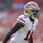 TAMPA FL SEPTEMBER 08 San Francisco 49ers Wide Receiver Marquise Goodwin 11 during the first h