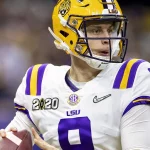January 13, 2020: LSU quarterback Joe Burrow 9 passes the ball during College Football Playoff National Championship game action between the Clemson Tigers and the LSU Tigers at Mercedes-Benz Superdome in New Orleans, Louisiana. LSU defeated Clemson 42-25. /CSM NCAA, College League, USA Football 2020: CFP National Championship Clemson vs LSU JAN 13 PUBLICATIONxINxGERxSUIxAUTxONLY - ZUMAc04 20200113zafc04366 Copyright: xJohnxMersitsx