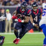 January 4, 2020: Houston Texans running back Carlos Hyde (23) carries the ball during the 3rd quarter of an NFL, America