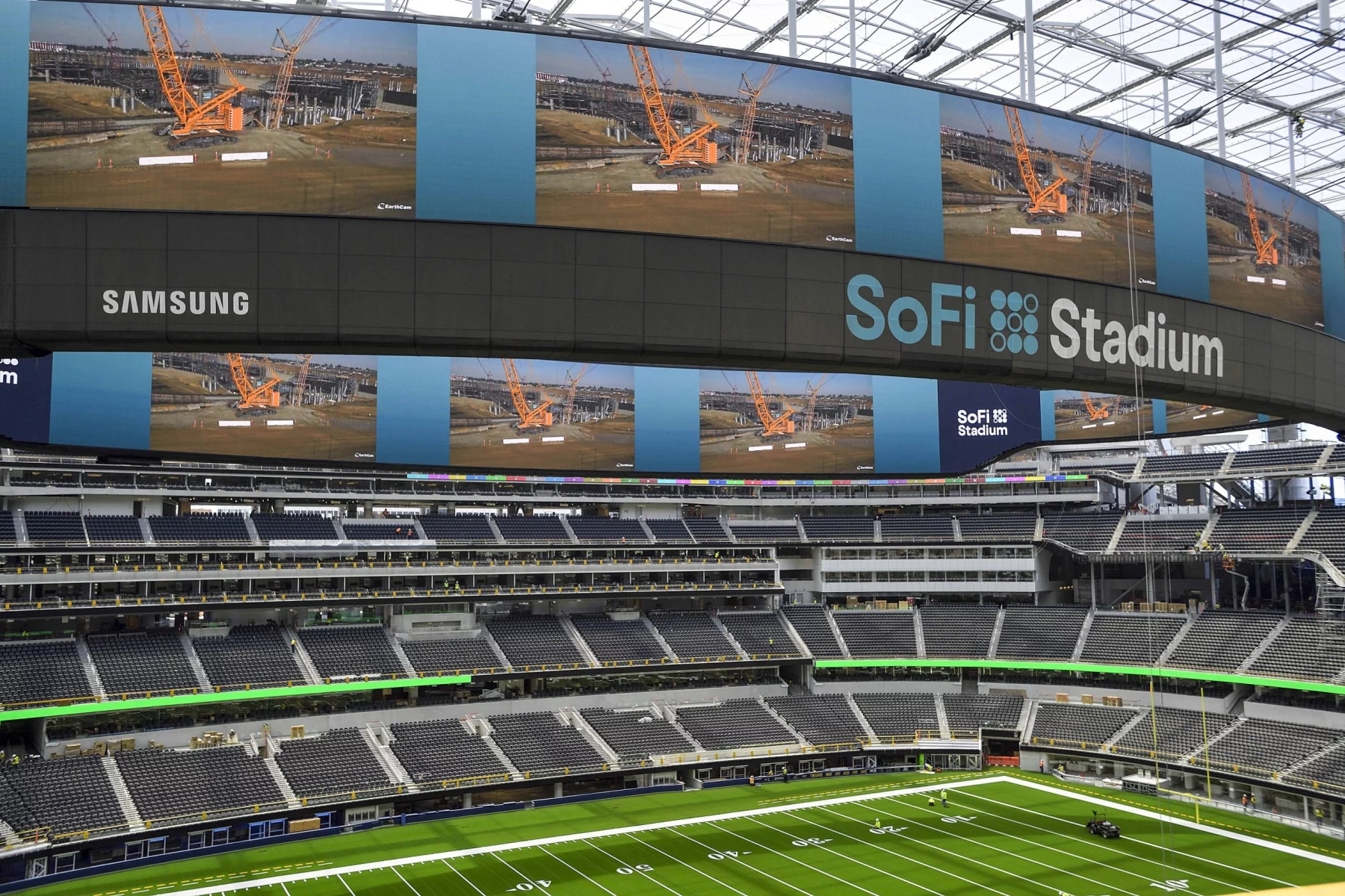 July 7, 2020, Inglewood, California, USA: SoFi Stadium in Inglewood, CA, on Tuesday, July 7, 2020. SoFi Stadium is the c