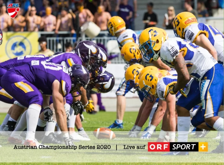 AFL Series live auf ORF Sport Plus (c) Andreas Bischof (Mittel)