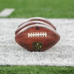 NFL Trade Deadline The practice footballs sit on the field during an NFL American Football Herren USA