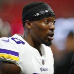 ATLANTA GA DECEMBER 03 Minnesota Vikings cornerback Mackensie Alexander 20 warms up prior to a