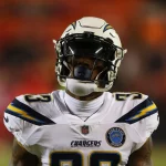 KANSAS CITY MO DECEMBER 13 Los Angeles Chargers free safety Derwin James 33 before an NFL Amer