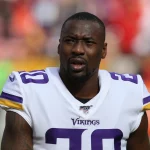 KANSAS CITY, MO - NOVEMBER 03: Minnesota Vikings cornerback Mackensie Alexander (20) before an NFL, American Football He