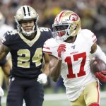 December 8, 2019, New Orleans, LOUISIANA, U.S: (left to right) New Orleans Saints strong safety Vonn Bell chases after S