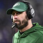 BALTIMORE, MD - DECEMBER 12: New York Jets head coach Adam Gase stands on the sidelines during the game against the Balt