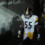 December 29th, 2019: Devin Bush 55 during the Pittsburgh Steelers vs Baltimore Ravens at M&T Bank Stadium in Baltimore,