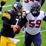 September 27th, 2020: Ben Roethlisberger 7 during the Pittsburgh Steelers vs Houston Texans game at Heinz Field in Pitt