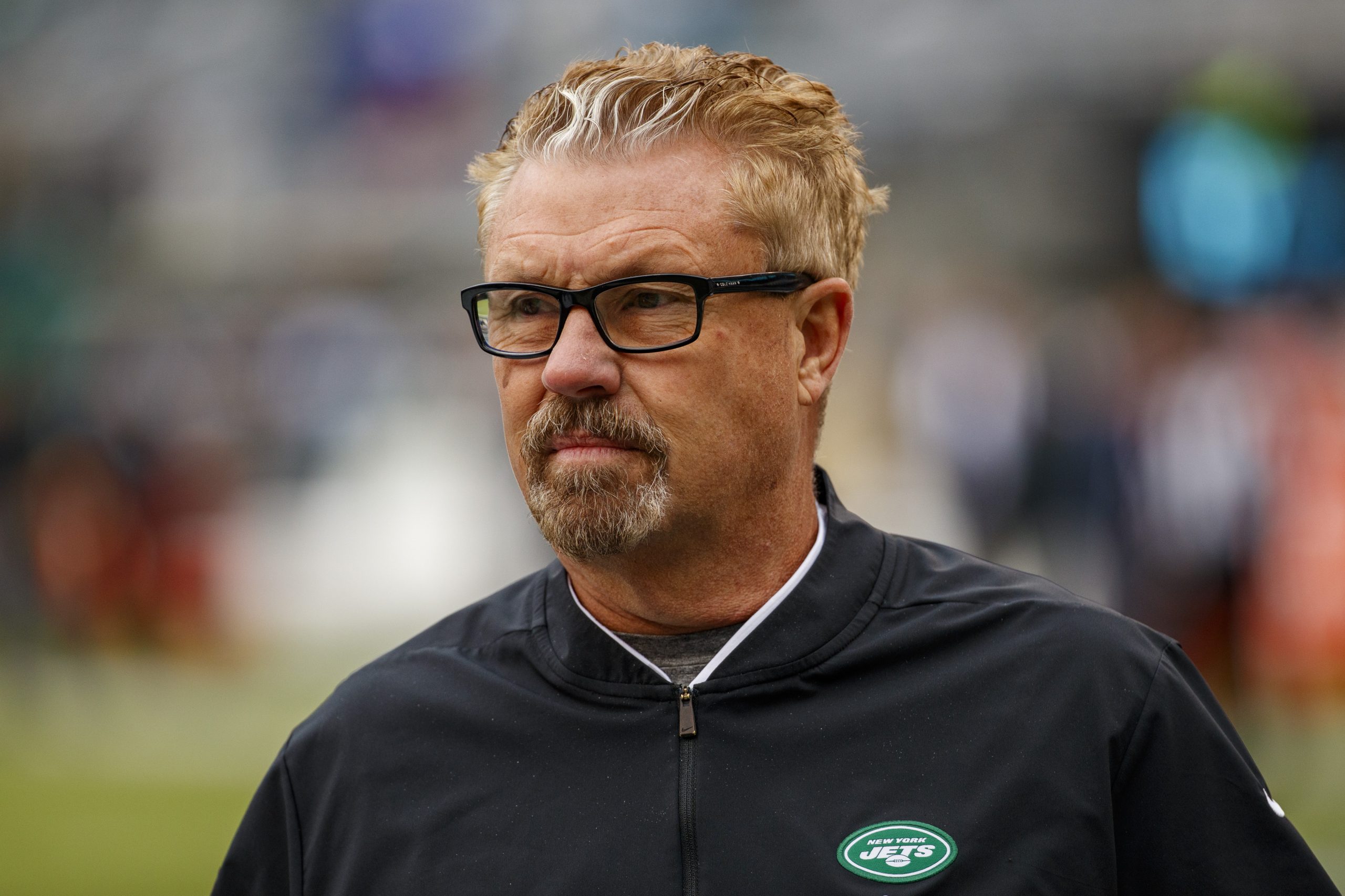 November 10, 2019, New York Jets defensive coordinator Gregg Williams looks on prior to the NFL, American Football Herr