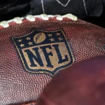 SANTA CLARA CA NOVEMBER 05 A detailed view of the NFL American Football Herren USA Crest is seen