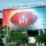 January 20, 2021, Tampa, Florida, USA: Raymond James Stadium is showing signs of preparation on Wednesday, Jan. 20, 202