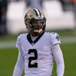 PHILADELPHIA, PA - DECEMBER 13: New Orleans Saints quarterback Jameis Winston (2) looks on during the game between the N