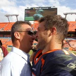 Oct. 23, 2011 - Miami, Florida, U.S. - : Miami: Former Univ of Florida Head Coach Urban Meyer meet h
