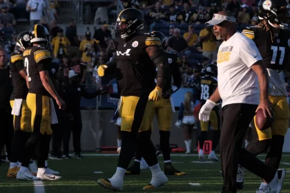 August 5th, 2021: 96 Isaiah Buggs during the Pittsburgh Steelers vs Dallas Cowboys game at Tom Benson Stadium in Canton,