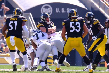 September 19th, 2021: Ben Roethlisberger 7 during the Pittsburgh Steelers vs Las Vegas Raiders game at Heinz Field in Pi