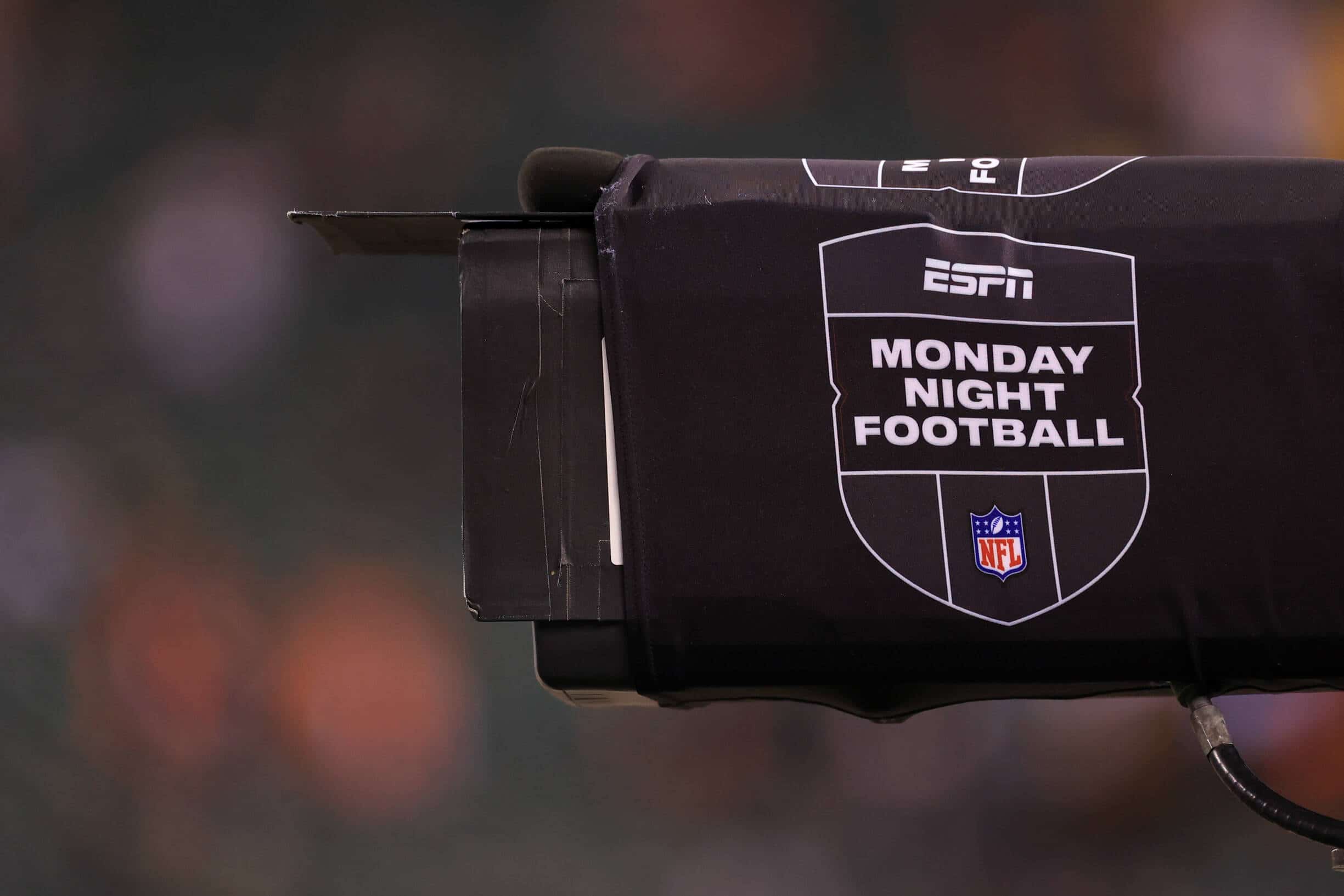 CINCINNATI, OH - DECEMBER 21: A camera with a ESPN Monday Night Football banner during the game against the Pittsburgh S