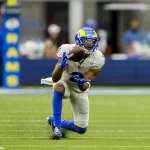 INGLEWOOD, CA - SEPTEMBER 26: Los Angeles Rams wide receiver Robert Woods (2) during a game between the Tampa Bay Buccan