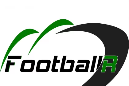 FootballR Logo - Emblem Style - American Football News deutsch