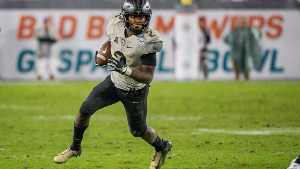 December 23, 2019 - Tampa, FL, U.S: UCF running back Otis Anderson (2) runs with the ball during 2nd