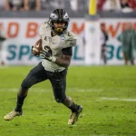 December 23, 2019 - Tampa, FL, U.S: UCF running back Otis Anderson (2) runs with the ball during 2nd
