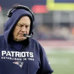 FOXBOROUGH, MA - JANUARY 04: New England Patriots head coach Bill Belichick reacts to a play during an AFC Wild Card ga