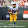 CINCINNATI, OH - DECEMBER 05: Los Angeles Chargers running back Austin Ekeler (30) carries the ball during the game agai